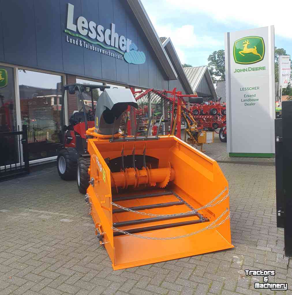 Distributeur de paille pour des logettes Flingk SHC