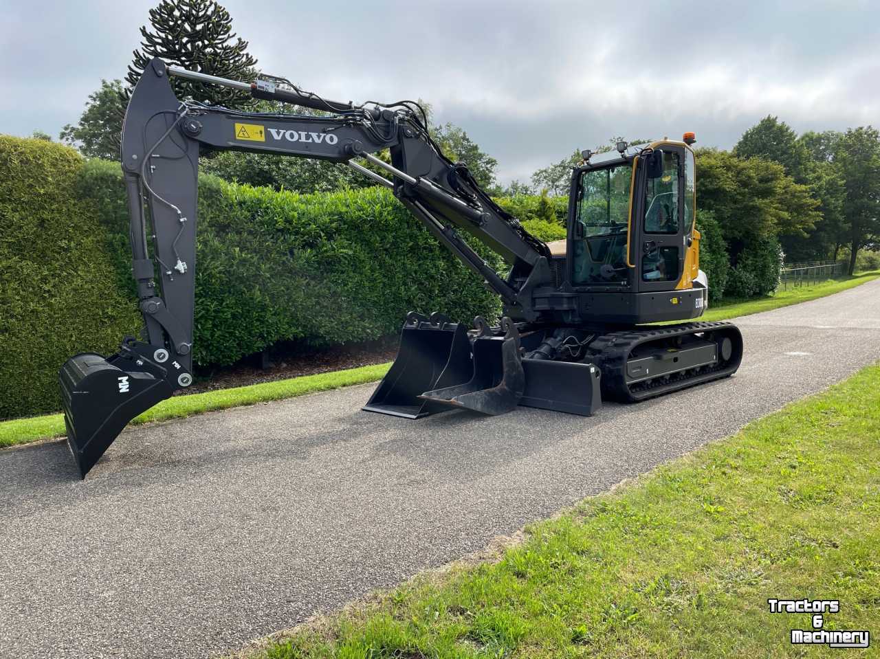 Pelles sur chenilles Volvo ECR88D pro plus kraan graafmachine excavator