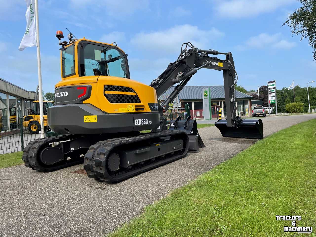 Pelles sur chenilles Volvo ECR88D pro plus kraan graafmachine excavator