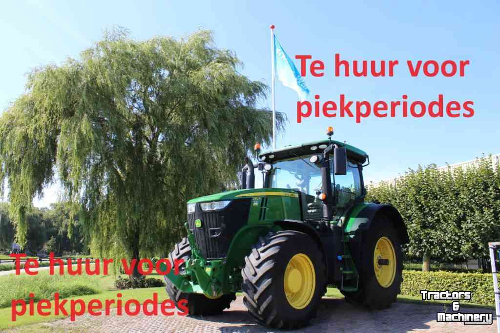 Tracteur John Deere 6M 6R 7R modellen te huur voor piekperiodes