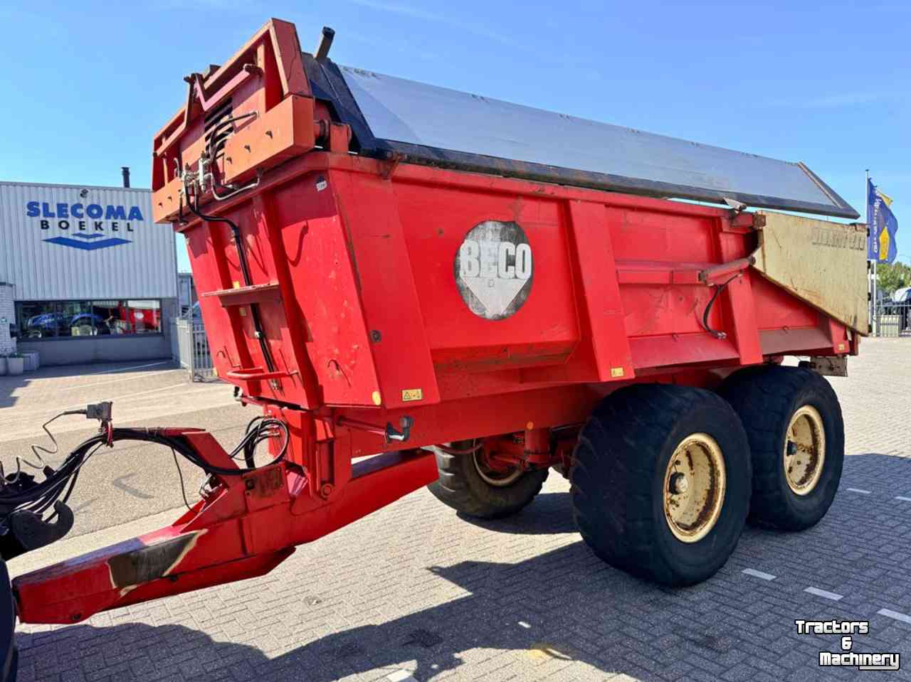 Tombereau / Benne TP Beco Gigant 200 Zandkipper