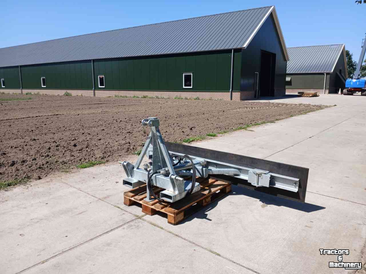 Rabot caoutchouc Kemp Rubberschuif 2.70m hydraulisch zwenkbaar