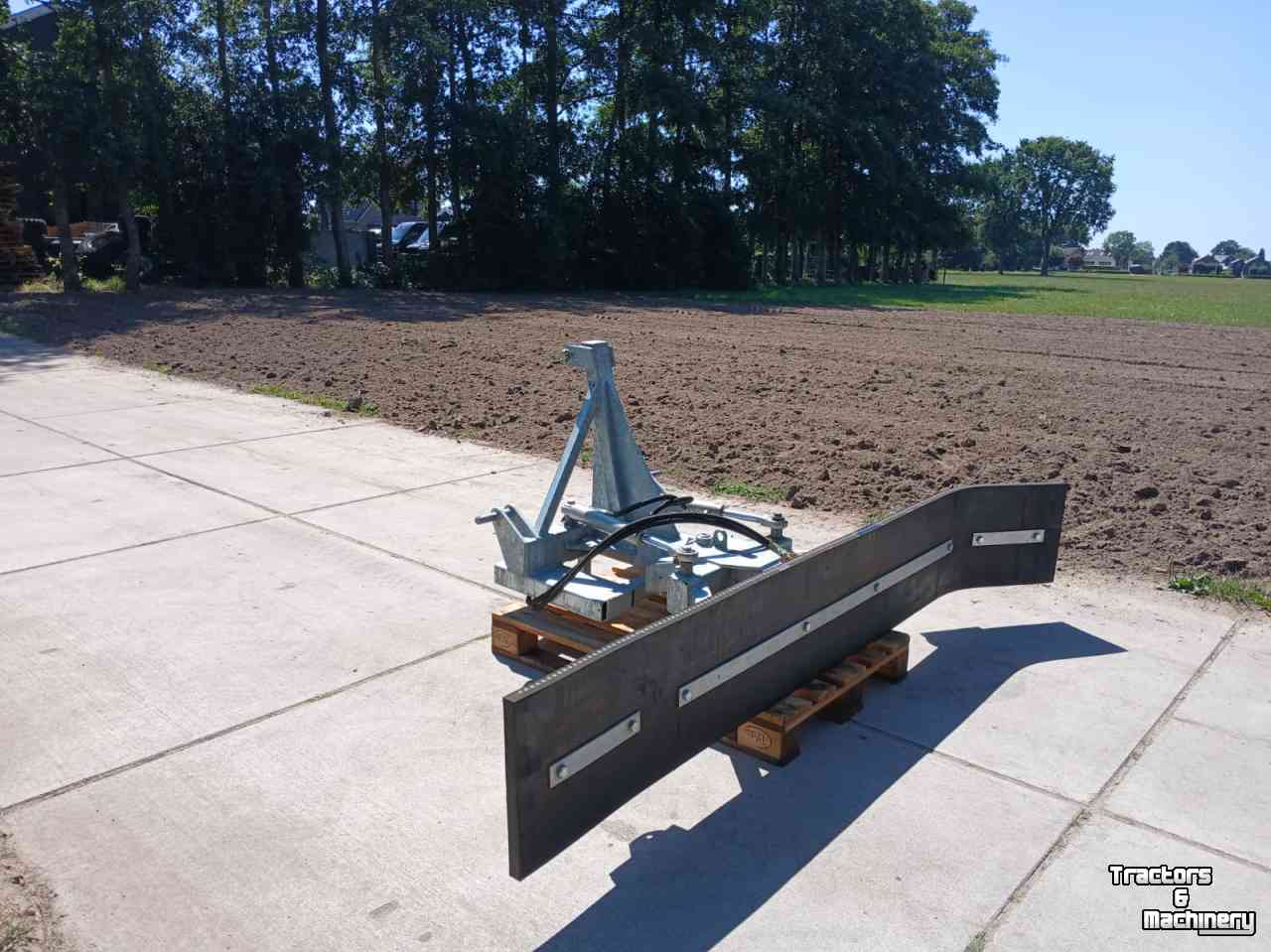 Rabot caoutchouc Kemp Rubberschuif 2.70m hydraulisch zwenkbaar
