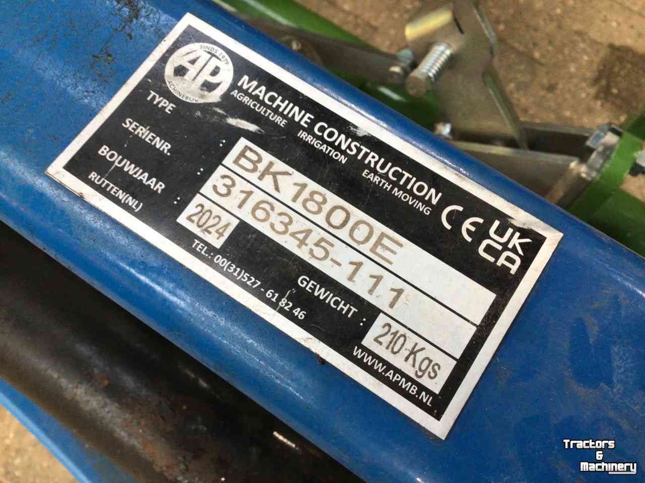 Pince à balle AP BK 1800 E
