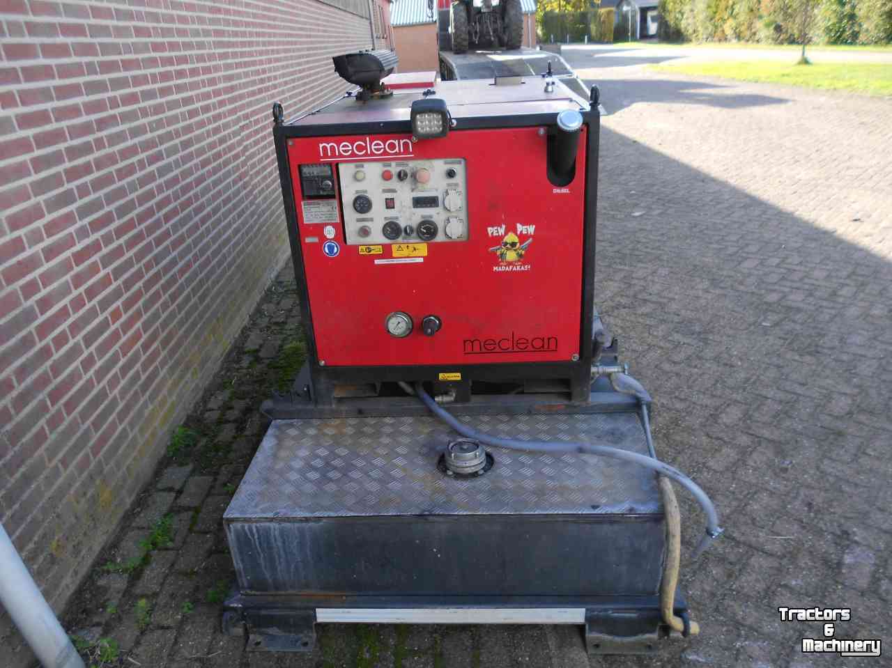 Nettoyeur à haute pression Chaud/Froid Meclean mobiel warm water reiniger unit