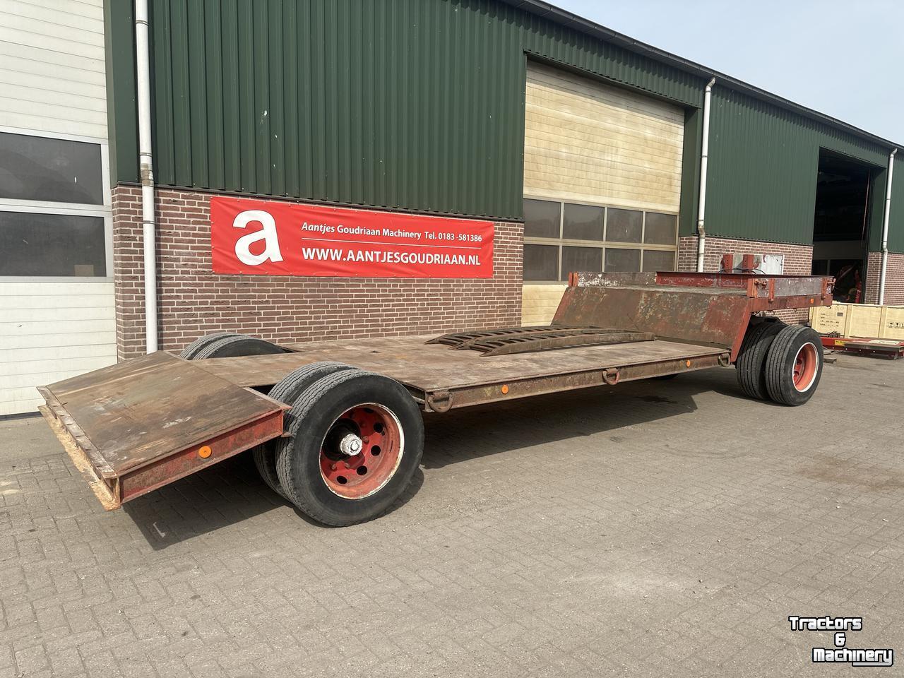 Remorque porte-machines AGM Dieplader
