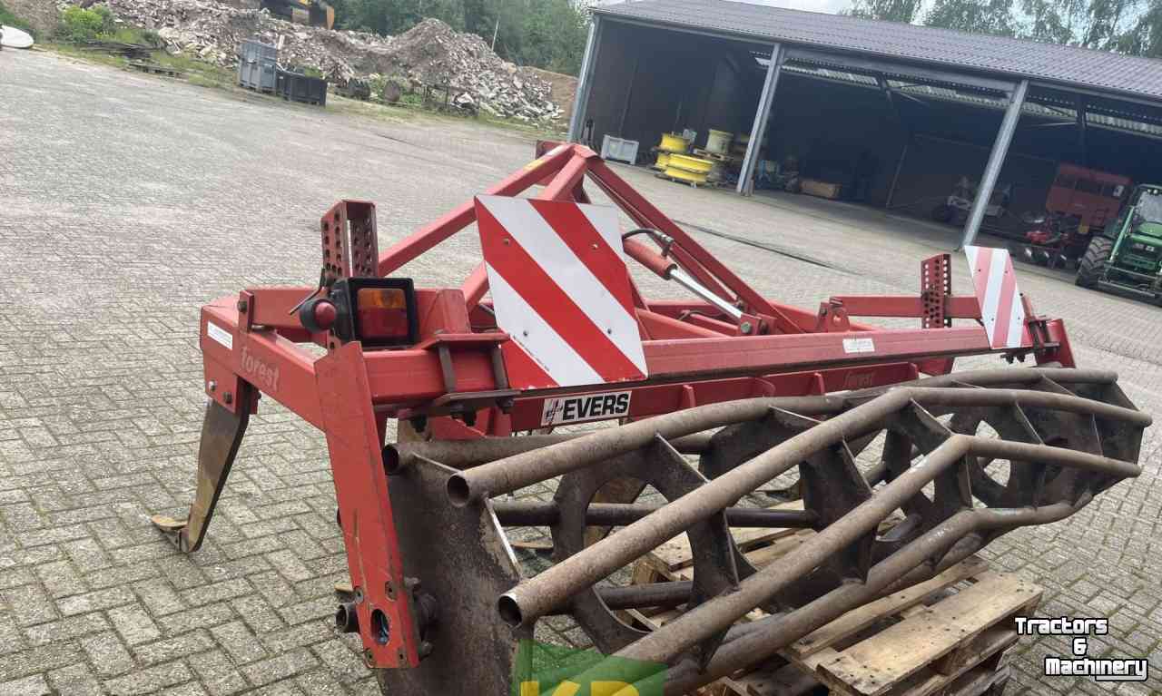 Cultivateur Evers Forest 9 vaste tand cultivator
