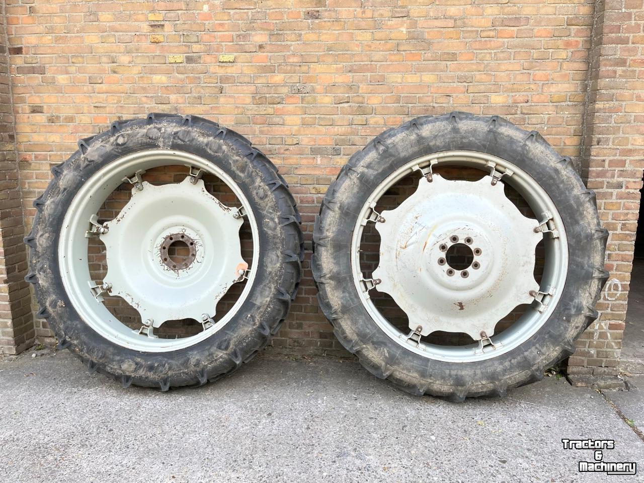 Roues, Pneus, Jantes, Barillets Jumelage Kleber 9.5R32 EN 12.4R46