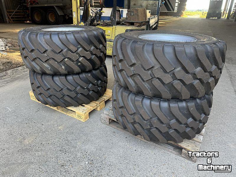 Roues, Pneus, Jantes, Barillets Jumelage BKT BKT - 500/60R22.5 FL630 op wiel 8 gts ET-50