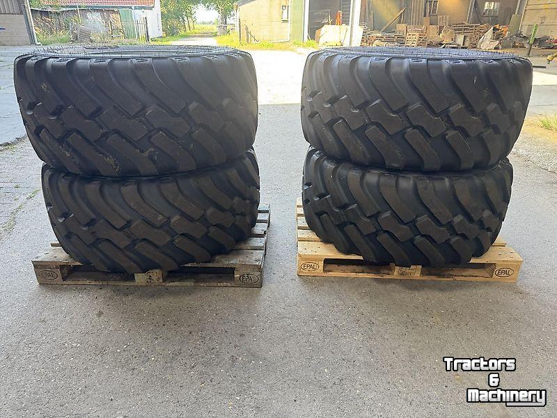 Roues, Pneus, Jantes, Barillets Jumelage BKT BKT - 500/60R22.5 FL630 op wiel 8 gts ET-50