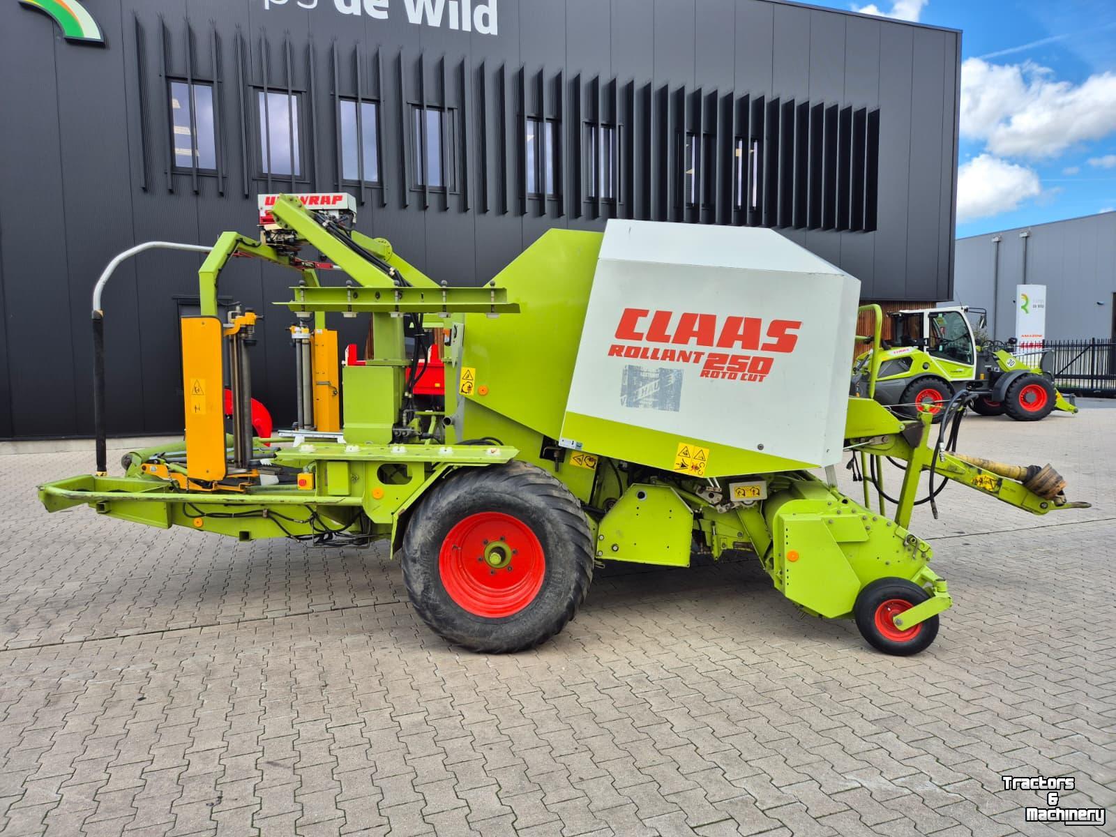 Presses Claas Rollant 250 Uniwrap