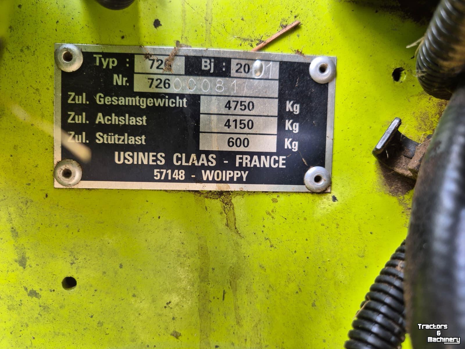 Presses Claas Rollant 250 Uniwrap