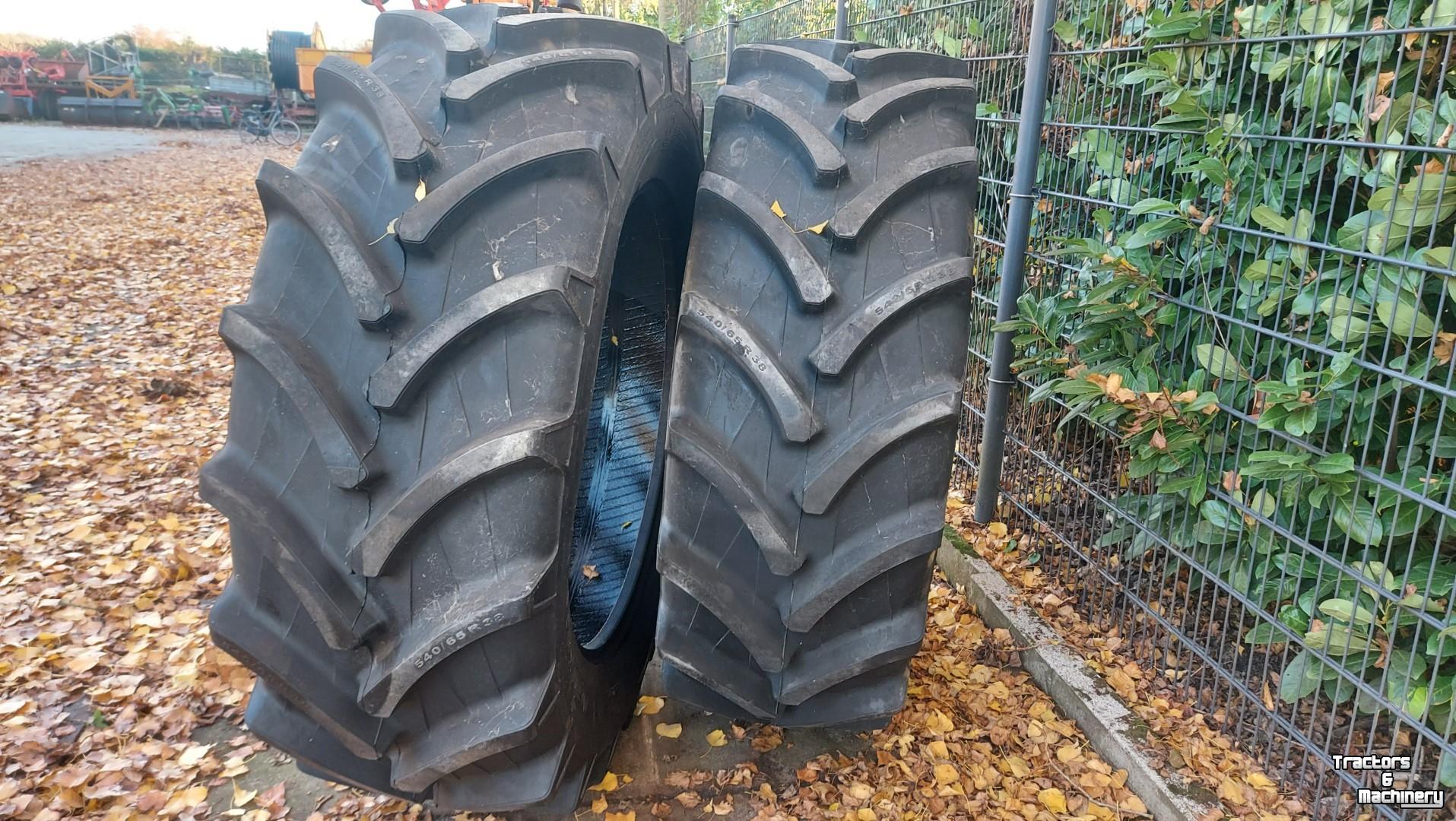 Roues, Pneus, Jantes, Barillets Jumelage   BANDEN 540/65R38