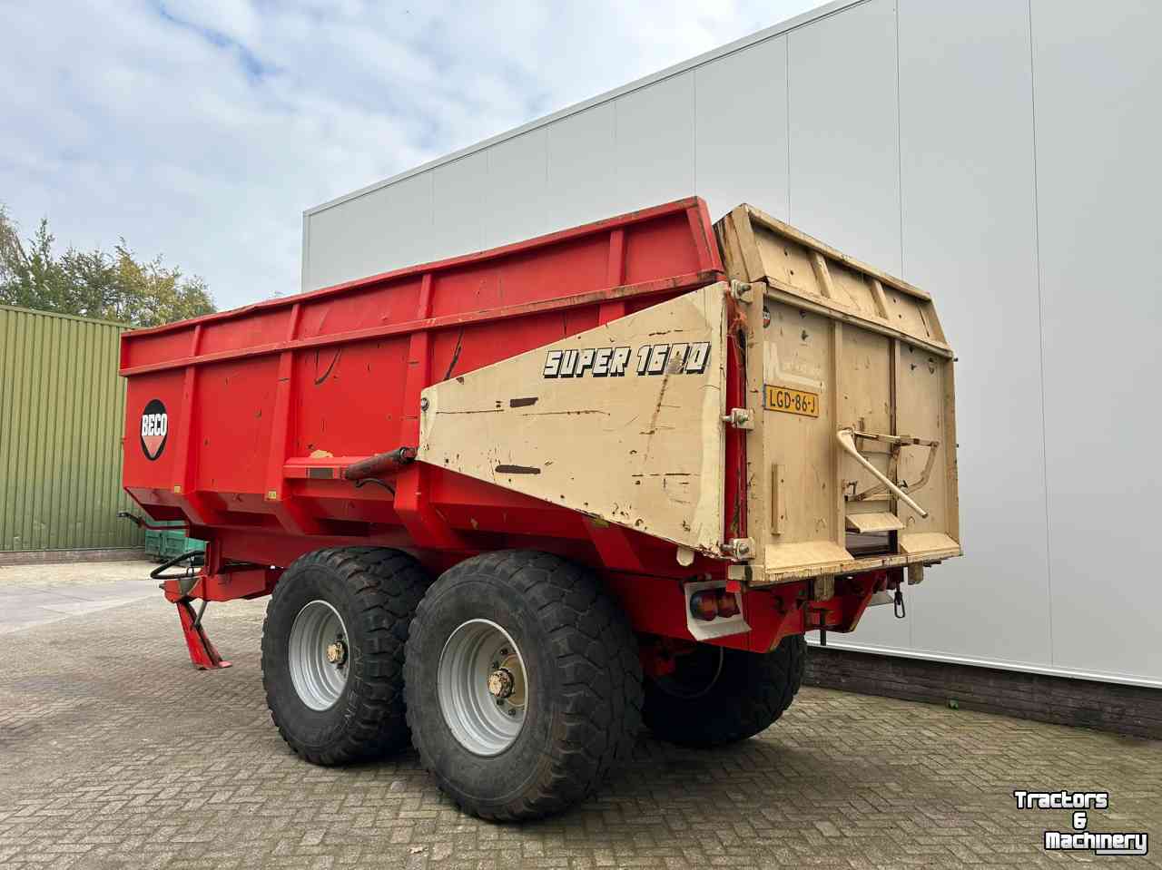 Benne agricole Beco Beco Super 1600