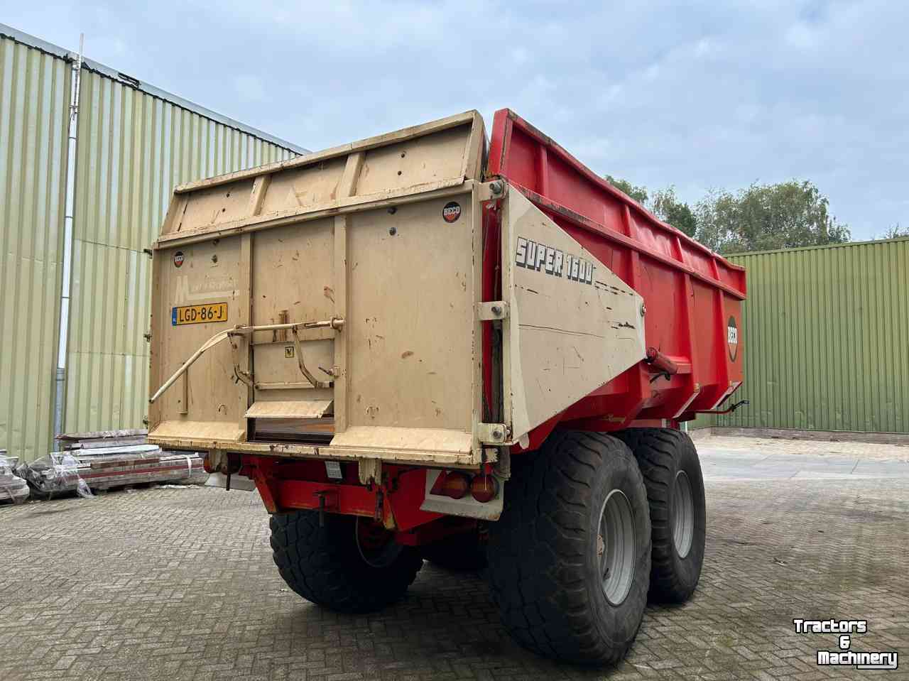 Benne agricole Beco Beco Super 1600