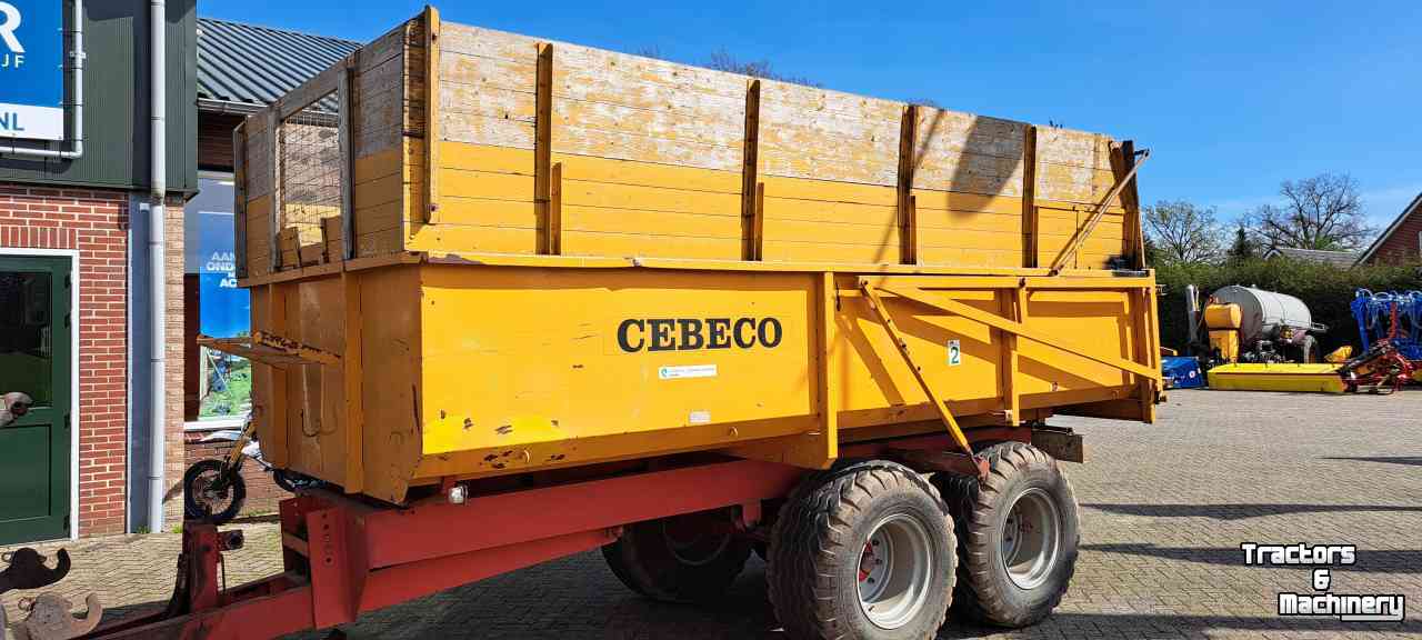 Benne agricole Cebeco kipper 8 ton