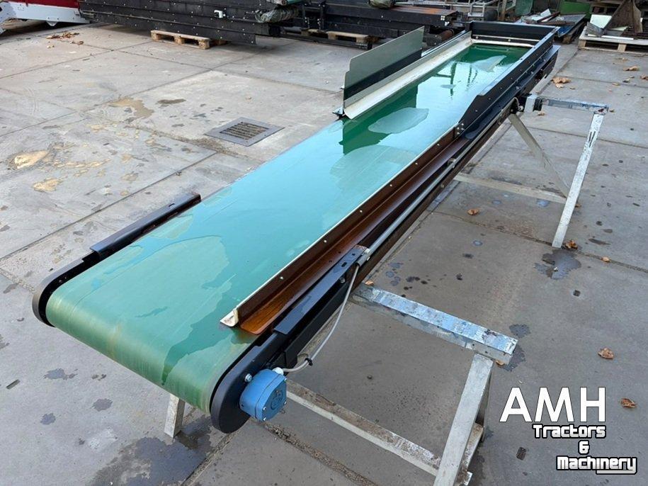 Convoyeur  3450X550 TRANSPORTBAND VLAKKE BAND FLAT BELT CONVEYOR BELT FLACHBAND FÖRDERBAND