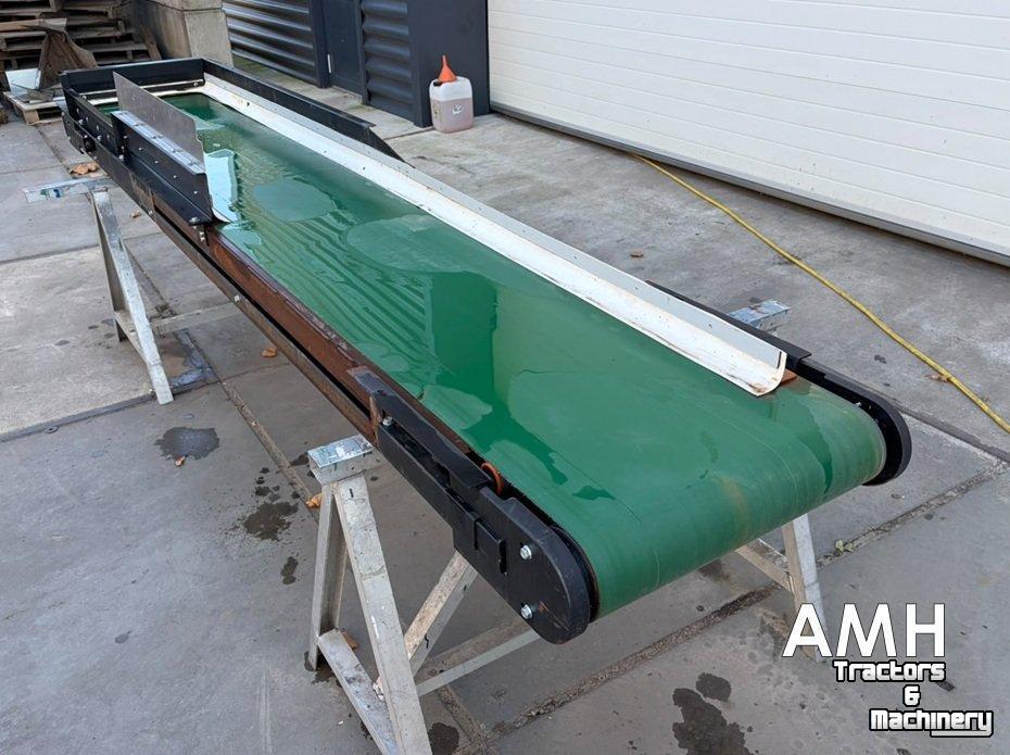 Convoyeur  3450X550 TRANSPORTBAND VLAKKE BAND FLAT BELT CONVEYOR BELT FLACHBAND FÖRDERBAND