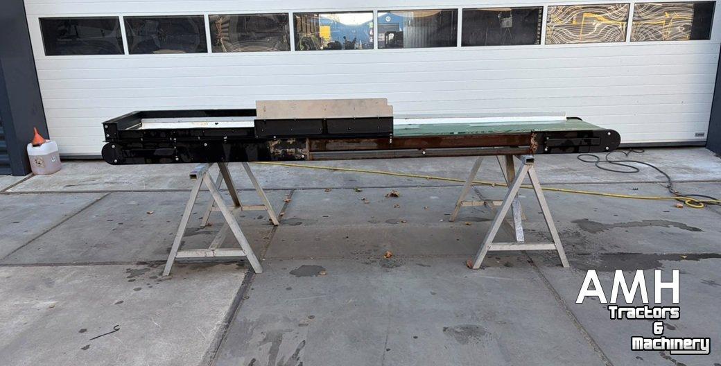 Convoyeur  3450X550 TRANSPORTBAND VLAKKE BAND FLAT BELT CONVEYOR BELT FLACHBAND FÖRDERBAND