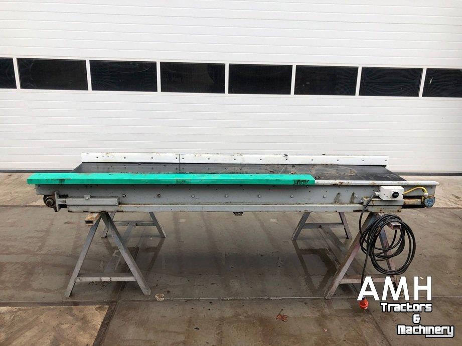 Convoyeur  2900X790 TRANSPORTBAND VLAKKE BAND FLAT BELT CONVEYOR BELT FLACHBAND FÖRDERBAND