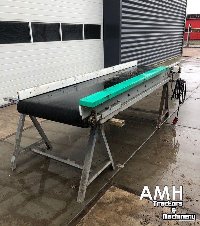 Convoyeur  2900X790 TRANSPORTBAND VLAKKE BAND FLAT BELT CONVEYOR BELT FLACHBAND FÖRDERBAND