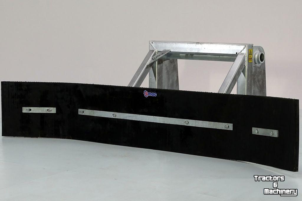 Rabot caoutchouc Qmac 300 SCHUIF VAST MANITOU