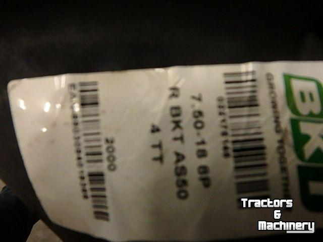 Roues, Pneus, Jantes, Barillets Jumelage BKT 750-16