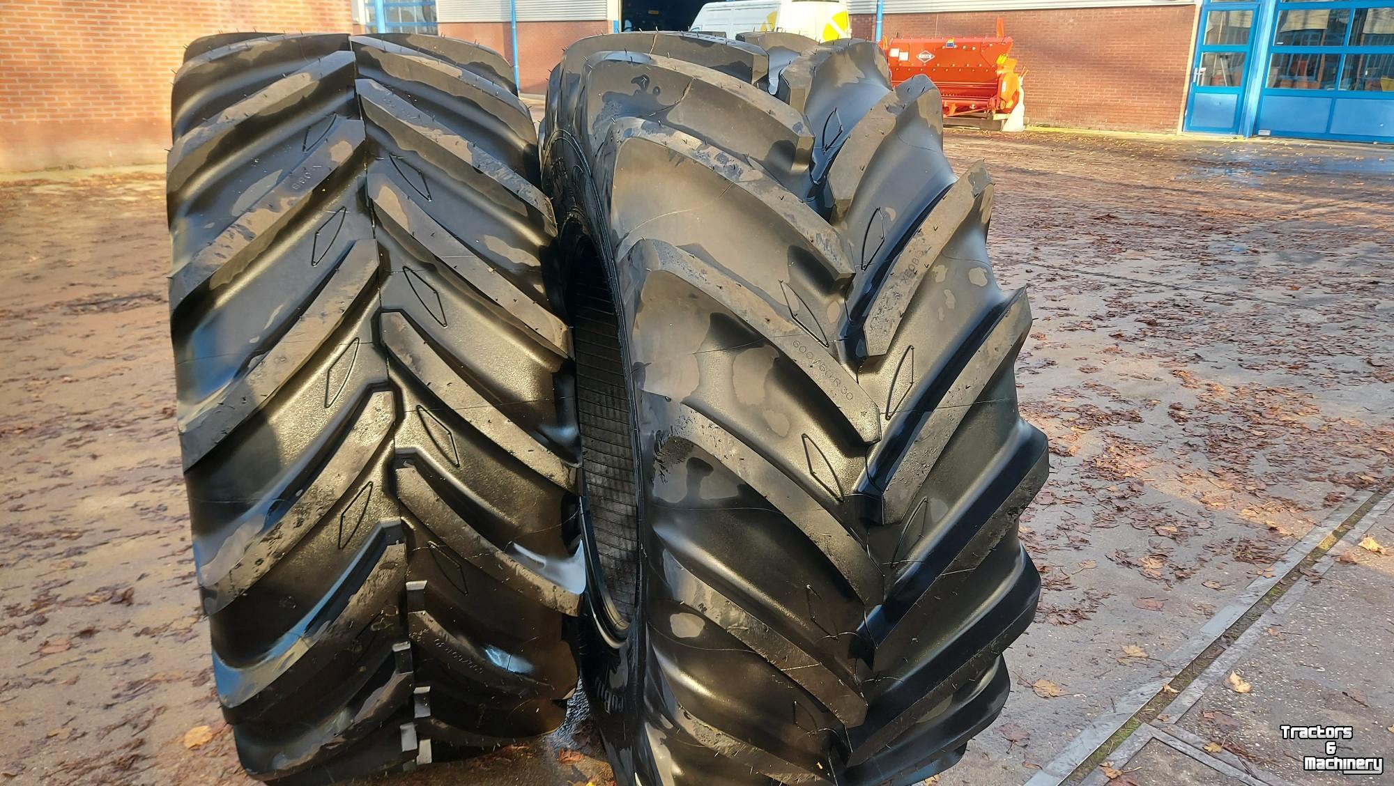 Roues, Pneus, Jantes, Barillets Jumelage Michelin 600/60R30
