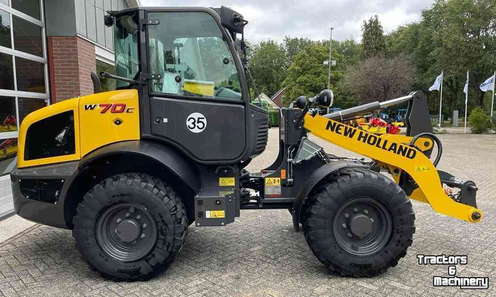 Chargeuse sur pneus New Holland W70C ZB-HS Stage V Shovel Nieuw Demo