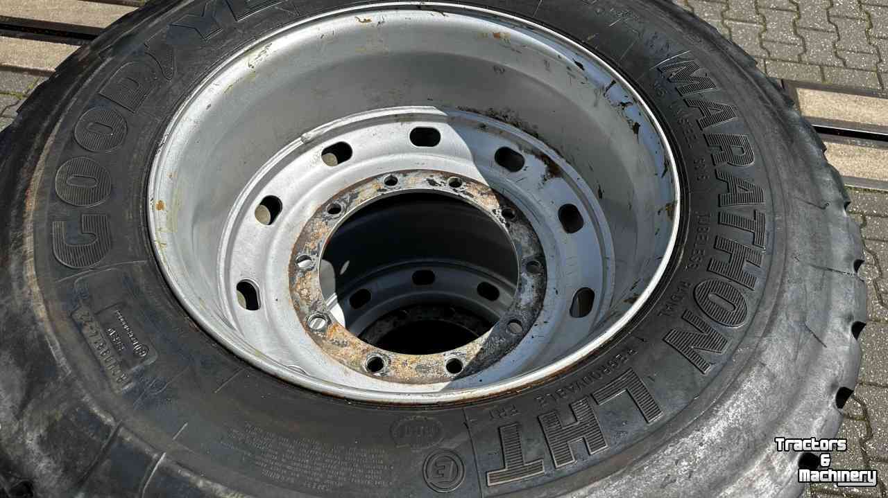 Roues, Pneus, Jantes, Barillets Jumelage Good Year 2x Goodyear 435/50R22.5