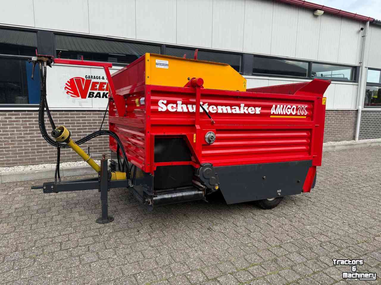 Distributeur de fourrage en bloc Schuitemaker 30 S