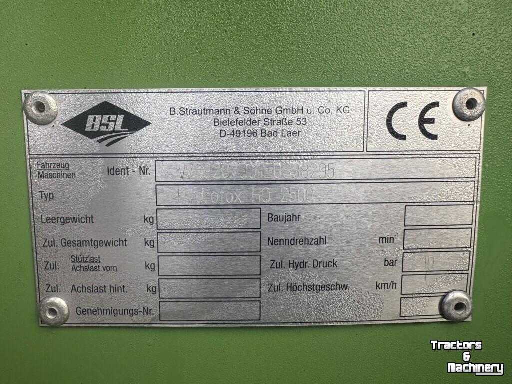 Désileuse à bloc Strautmann Hydrofox HQ 2500