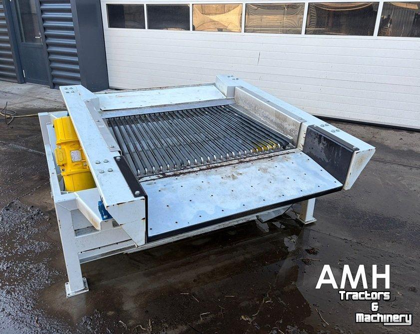 Trieuse Eqraft TZ1250  Tril voorsorteerder afstaarter, Vibrating pre-grader with topper, Vibrations-Vorsortierer mit Entstieler