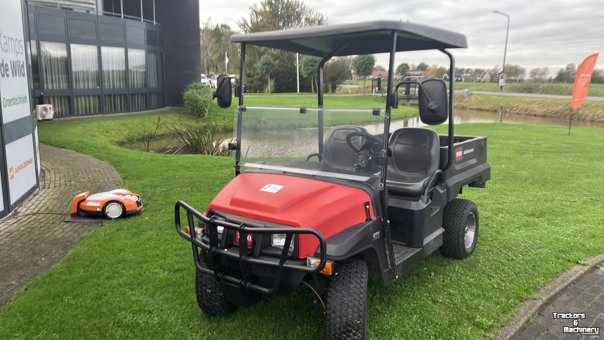 Matériel de déneigement Toro Workman lithium GTX