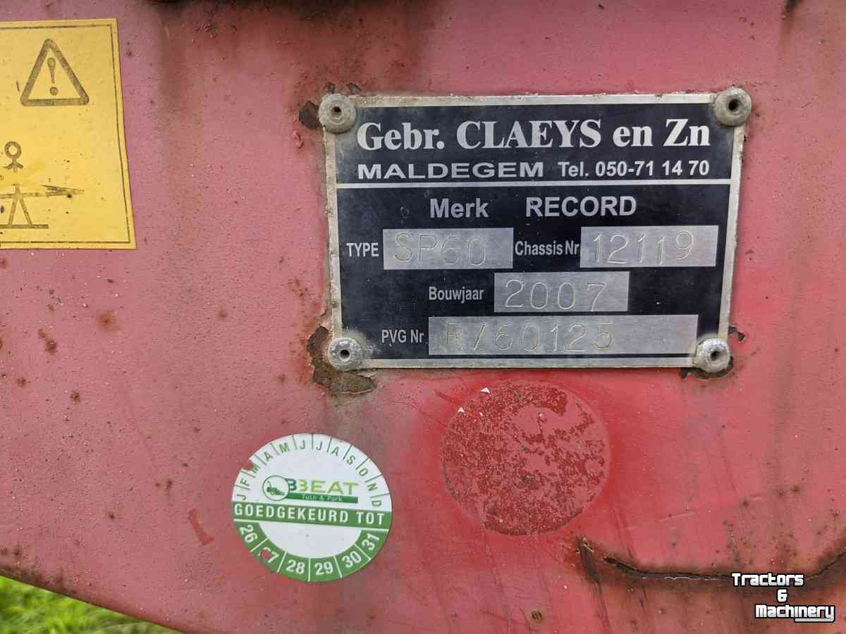 Benne agricole Record Record SP 60 3 zijdige kipper 6 ton