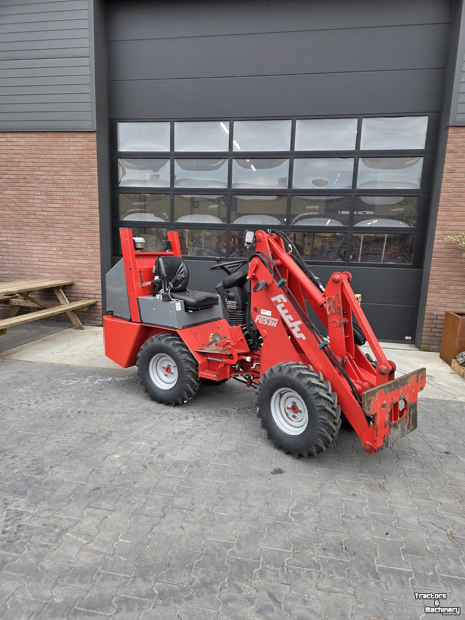 Chargeuse sur pneus Fuchs Fuchs F853H lage zitting
