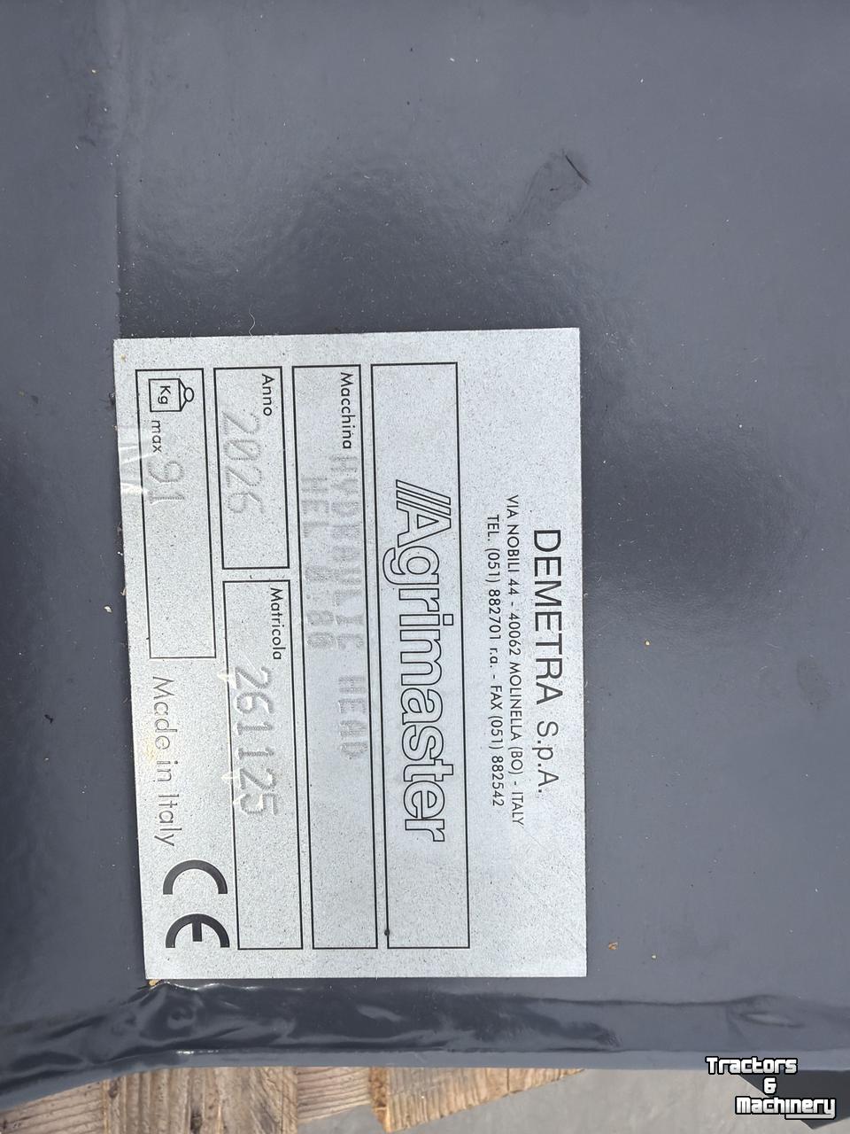 Rotobroyeur AGM Hydraulische klepelmaaier CW 05