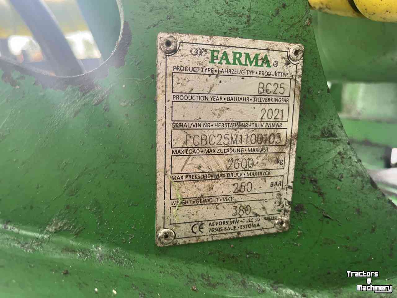 Ciseaux d’arbres Farmi Forest Farma/Hissink BC25 bomenknipper