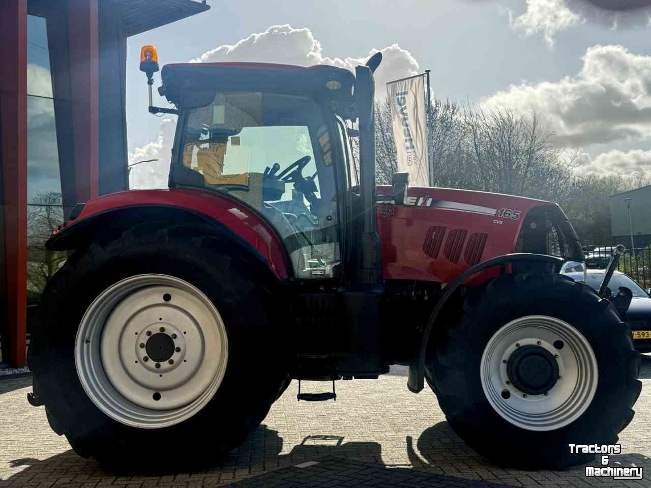 Tracteur Case-IH Puma 165CVX vario Fronthef Lucht 6026u  vol geveerd 40km