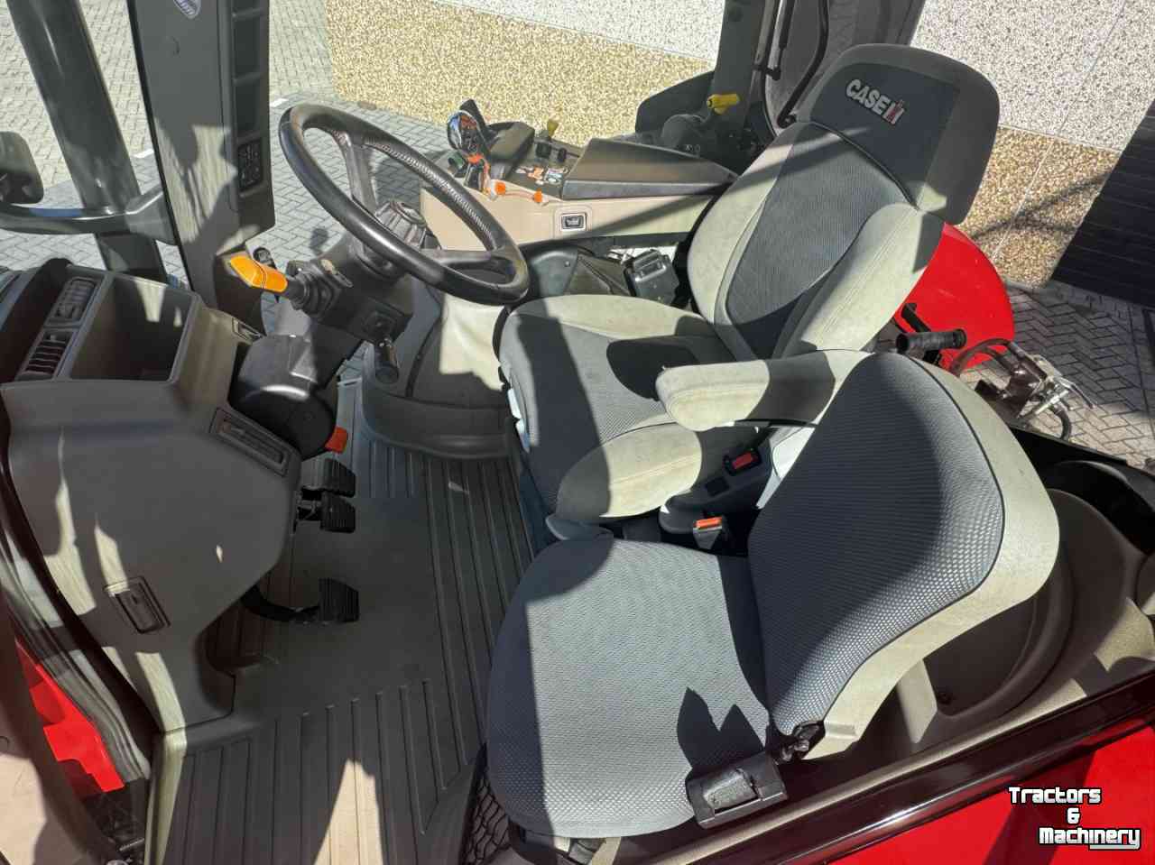 Tracteur Case-IH Puma 165CVX vario Fronthef Lucht 6026u  vol geveerd 40km