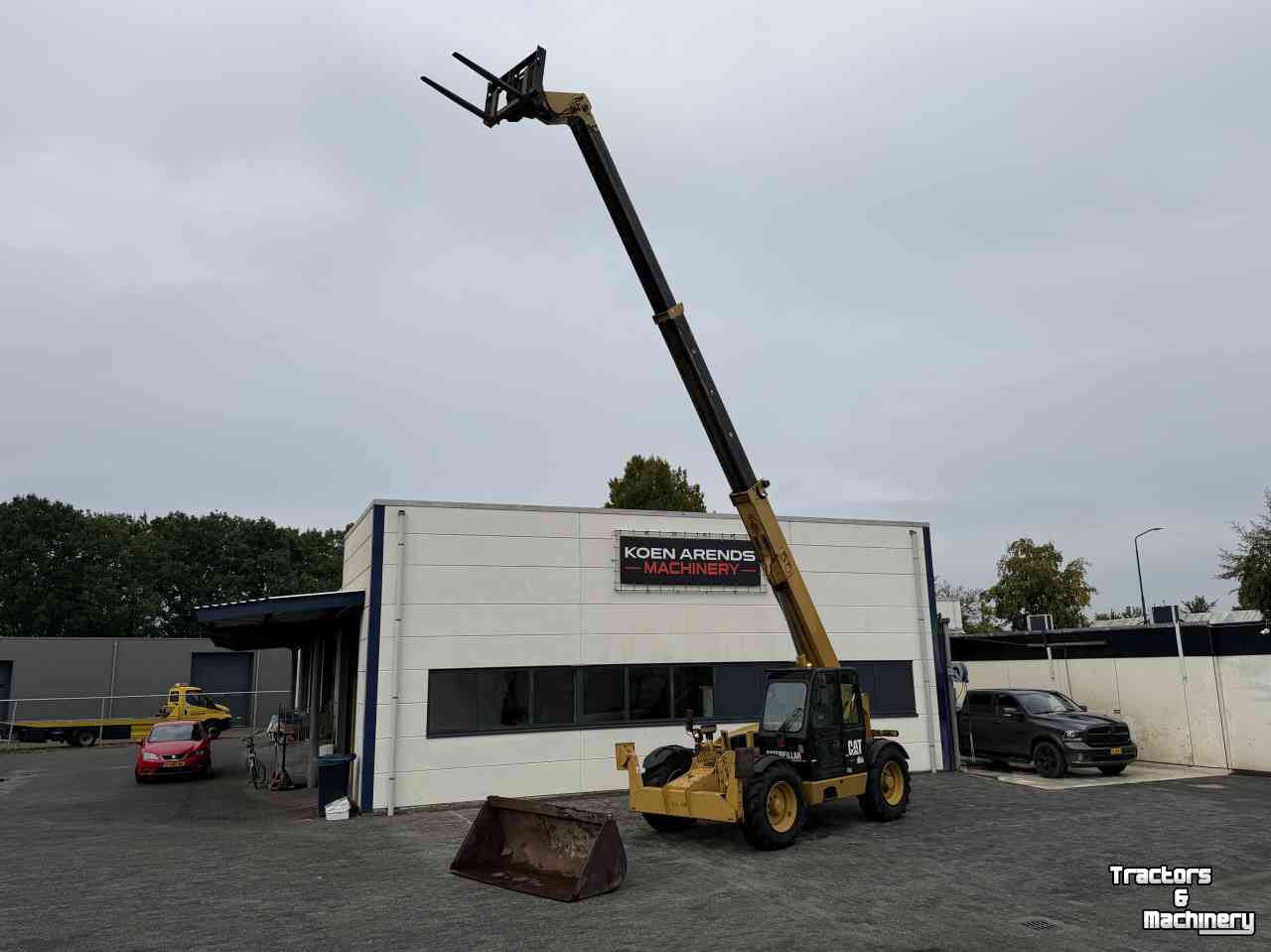 Chargeur Télescopique Caterpillar TH63 Verreiker
