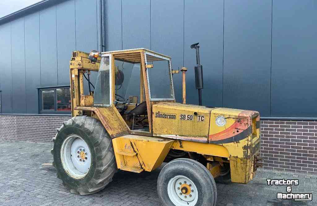 Charriot tous terrains à mât Sanderson SB 50 TC ruwterrein heftruck - Manitou JCB