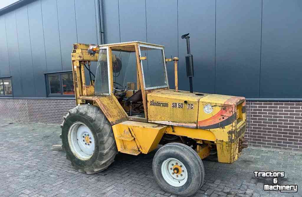 Charriot tous terrains à mât Sanderson SB 50 TC ruwterrein heftruck - Manitou JCB