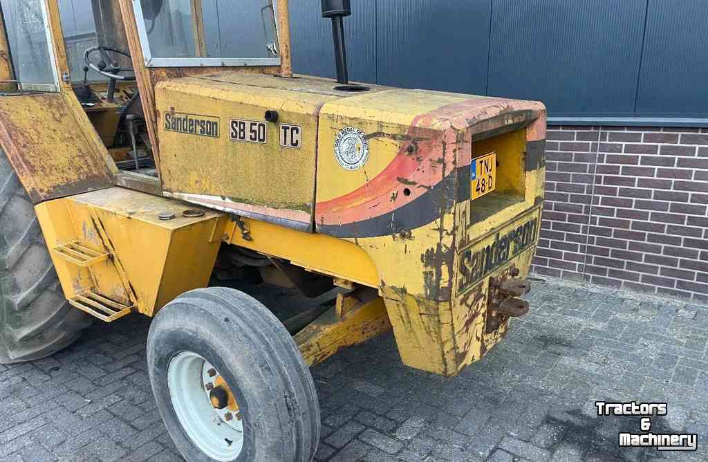 Charriot tous terrains à mât Sanderson SB 50 TC ruwterrein heftruck - Manitou JCB