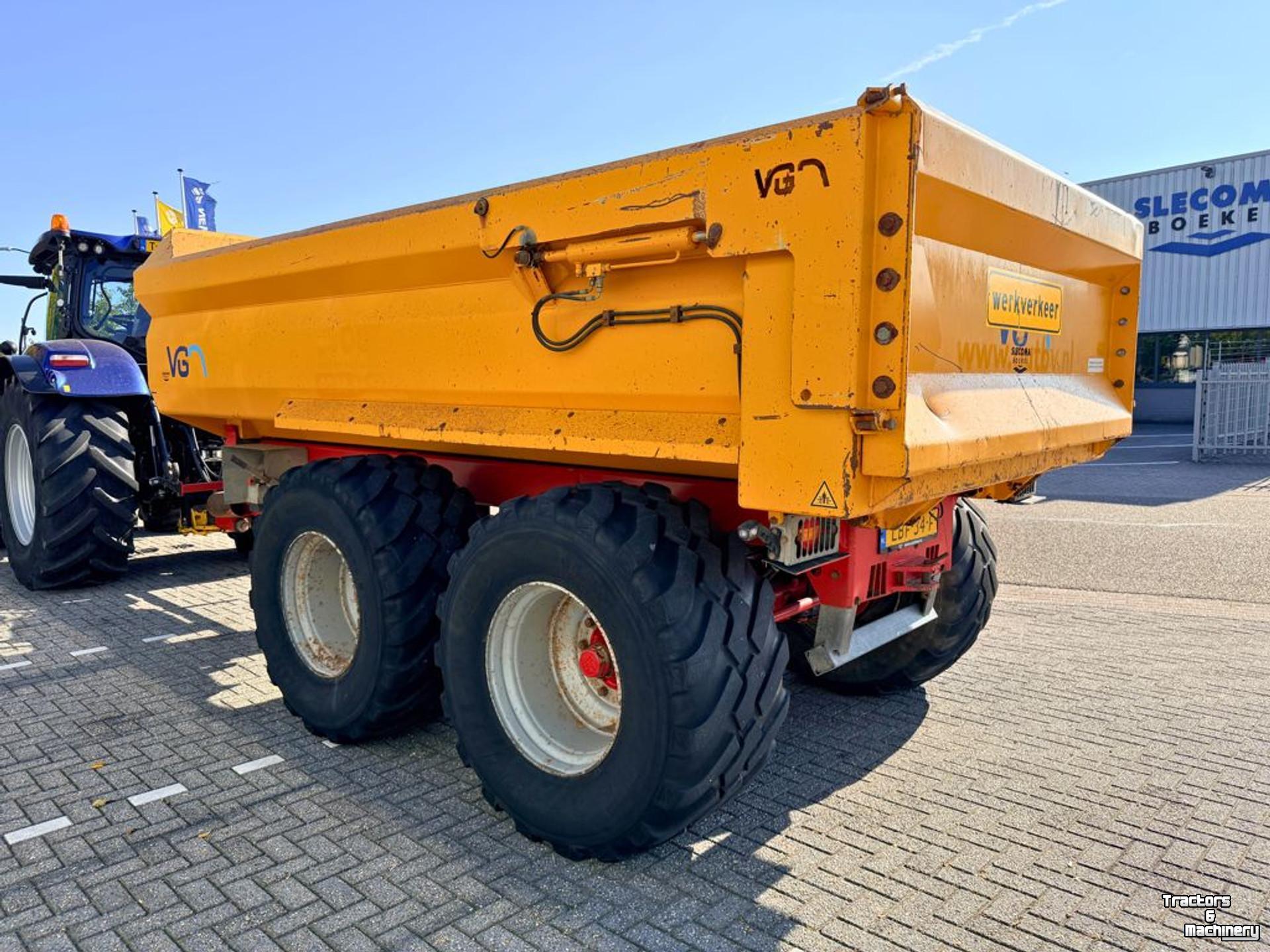 Tombereau / Benne TP VGM ZK22 Zandkipper