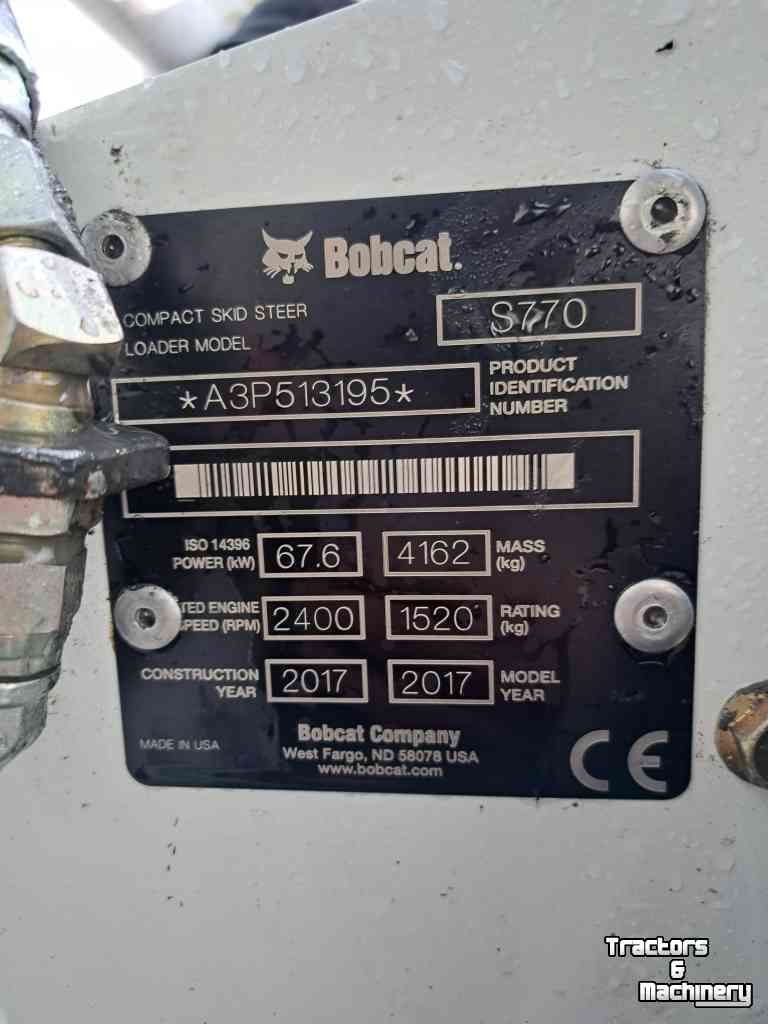 Chargeuse compacte Bobcat S770
