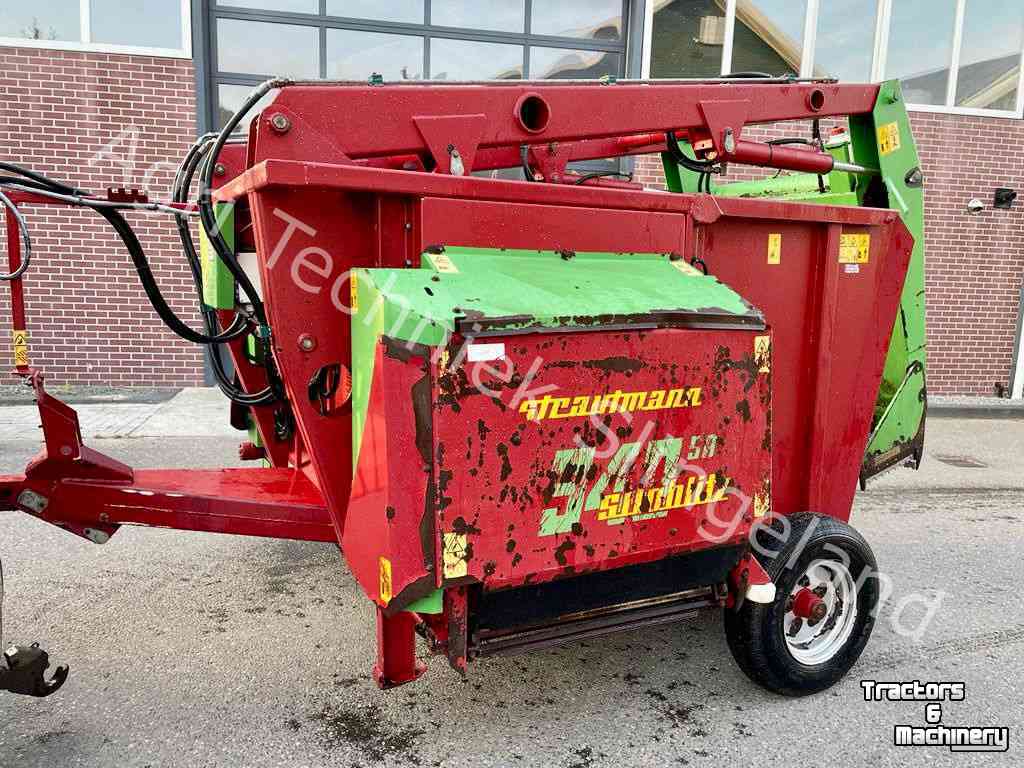 Mélangeuse distributrice autocharg. Strautmann Siloblitz 340 SA voeruitkuilwagen