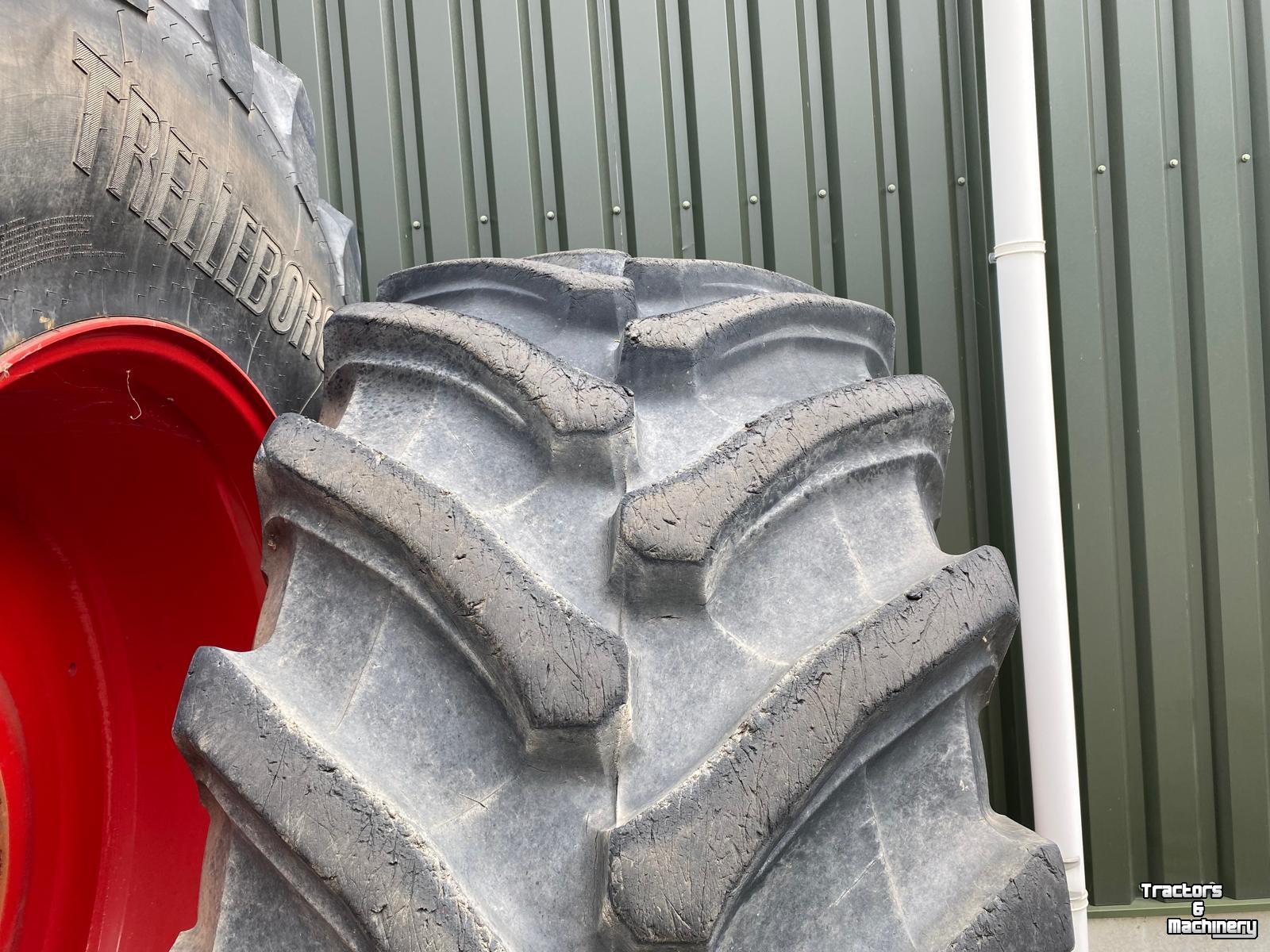 Roues, Pneus, Jantes, Barillets Jumelage  Set Trelleborg TM 1000 VF 750/75R46  en  650/65R38