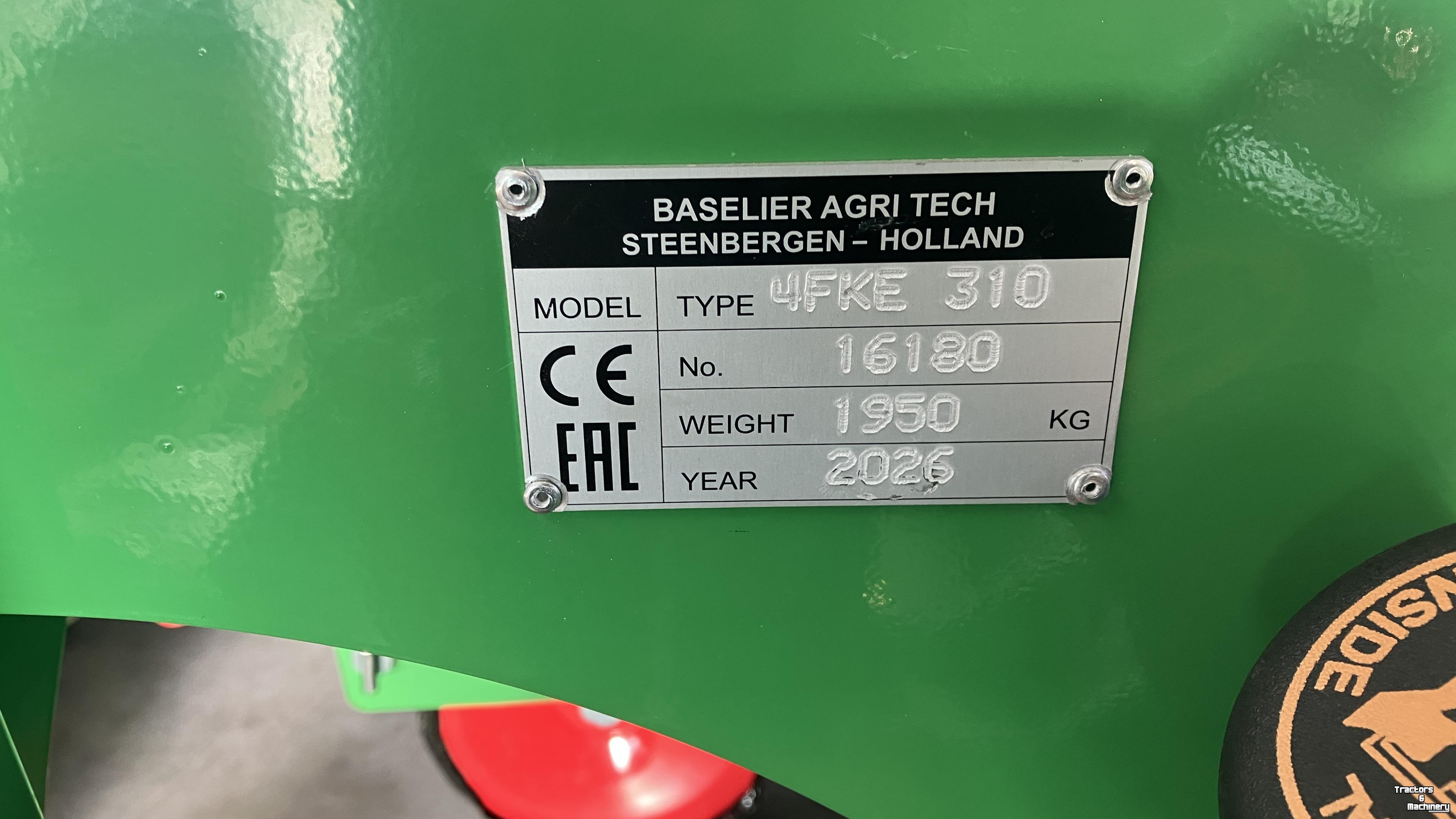 Fraise buteuse Baselier 4FKE310