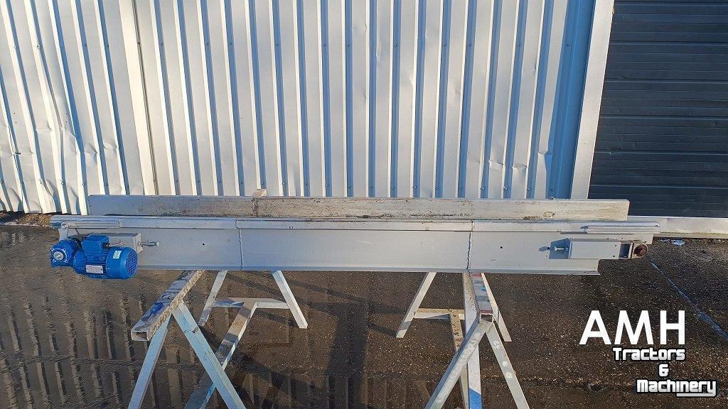 Convoyeur  Vlakke band 2420 X 250 TRANSPORTBAND VLAKKE BAND FLAT BELT CONVEYOR BELT FLACHBAND FÖRDERBAND